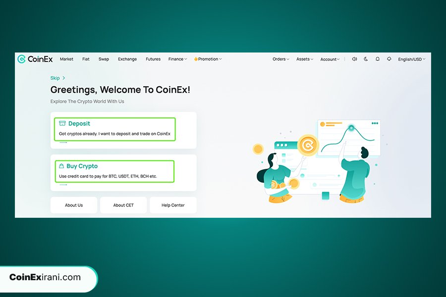 ثبت نام صرافی کوینکس
