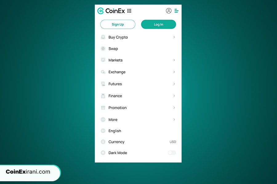 ثبت نام صرافی کوینکس