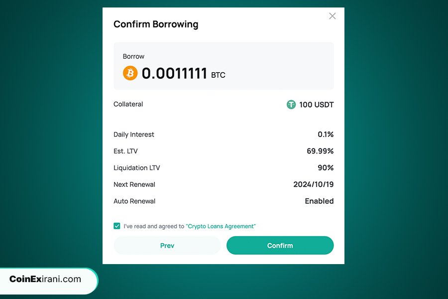 چگونه از صرافی کوینکس وام بگیریم؟